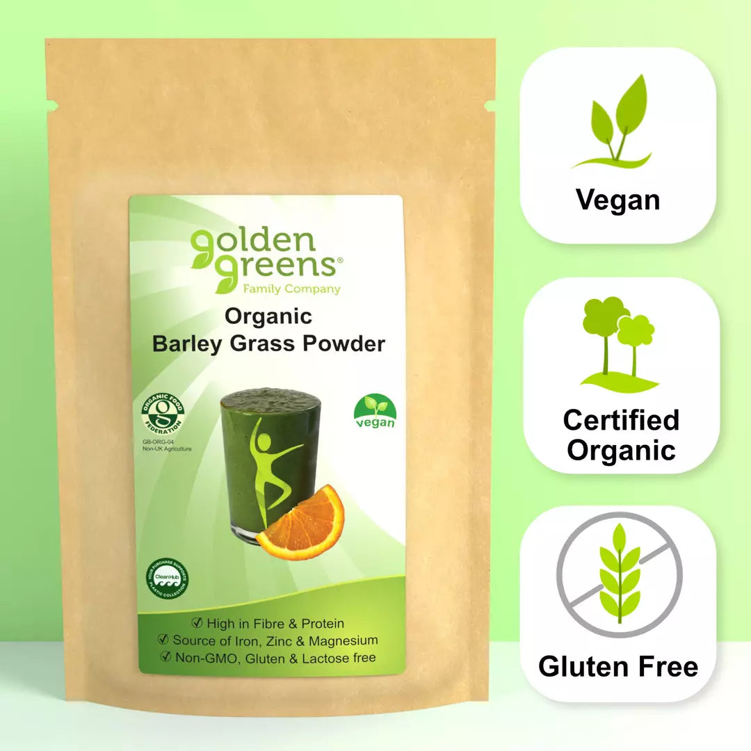 Golden Greens Organic Barley Grass Powder 100g