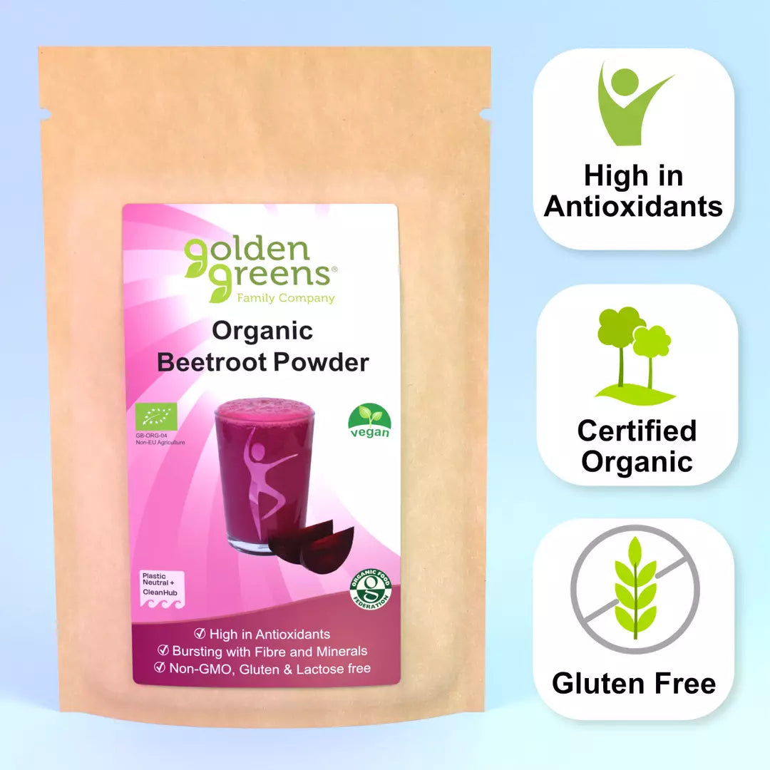 Golden Greens Organic Beetroot Powder 200g