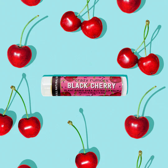 Crazy Rumours Lip Balm - Black Cherry