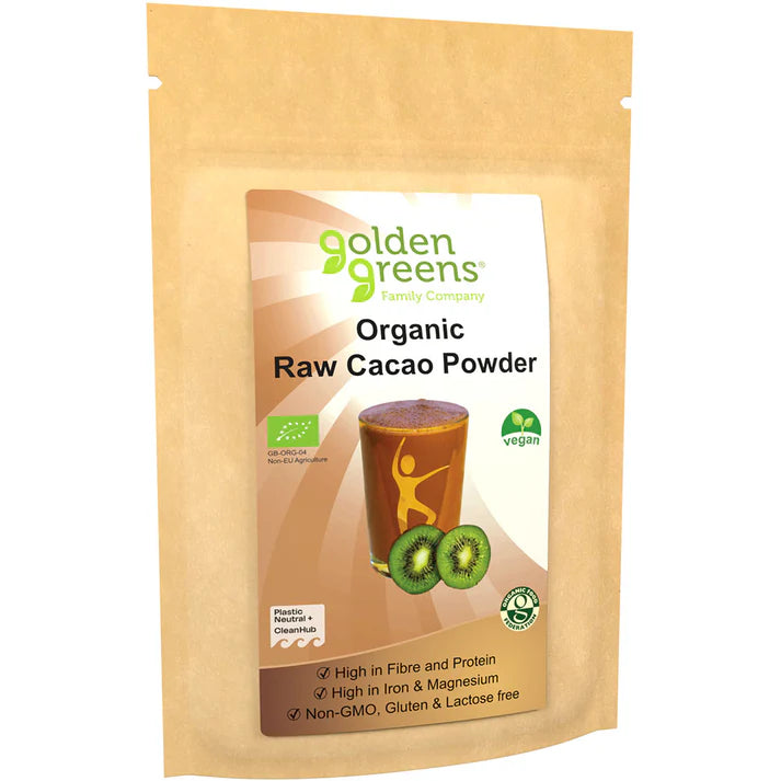 Golden Greens Organic Raw Cacao Powder 200g