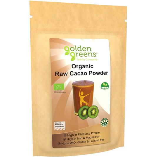 Golden Greens Organic Raw Cacao Powder 200g