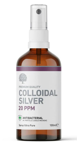 Premium Quality Colloidal Silver 20ppm 100ml