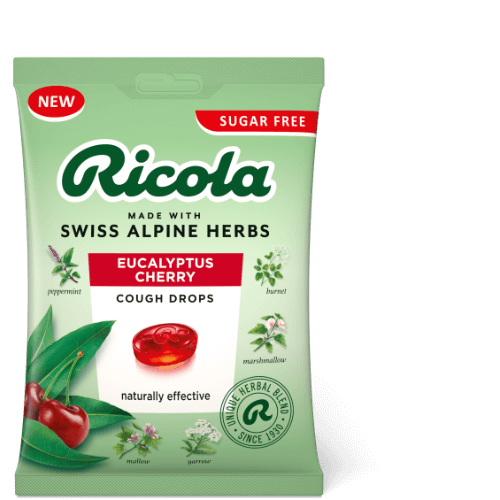 Ricola Eucalyptus Cherry Cough Drops