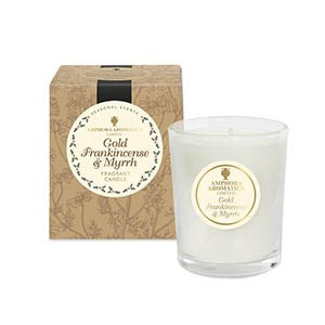 Amphora Aromatics Mini Pot Candle Gold, Frankincense & Myrrh