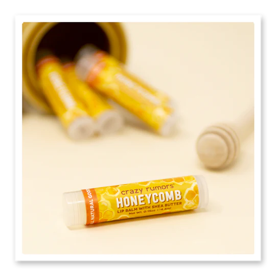 Crazy Rumours Lip Balm - Honeycomb