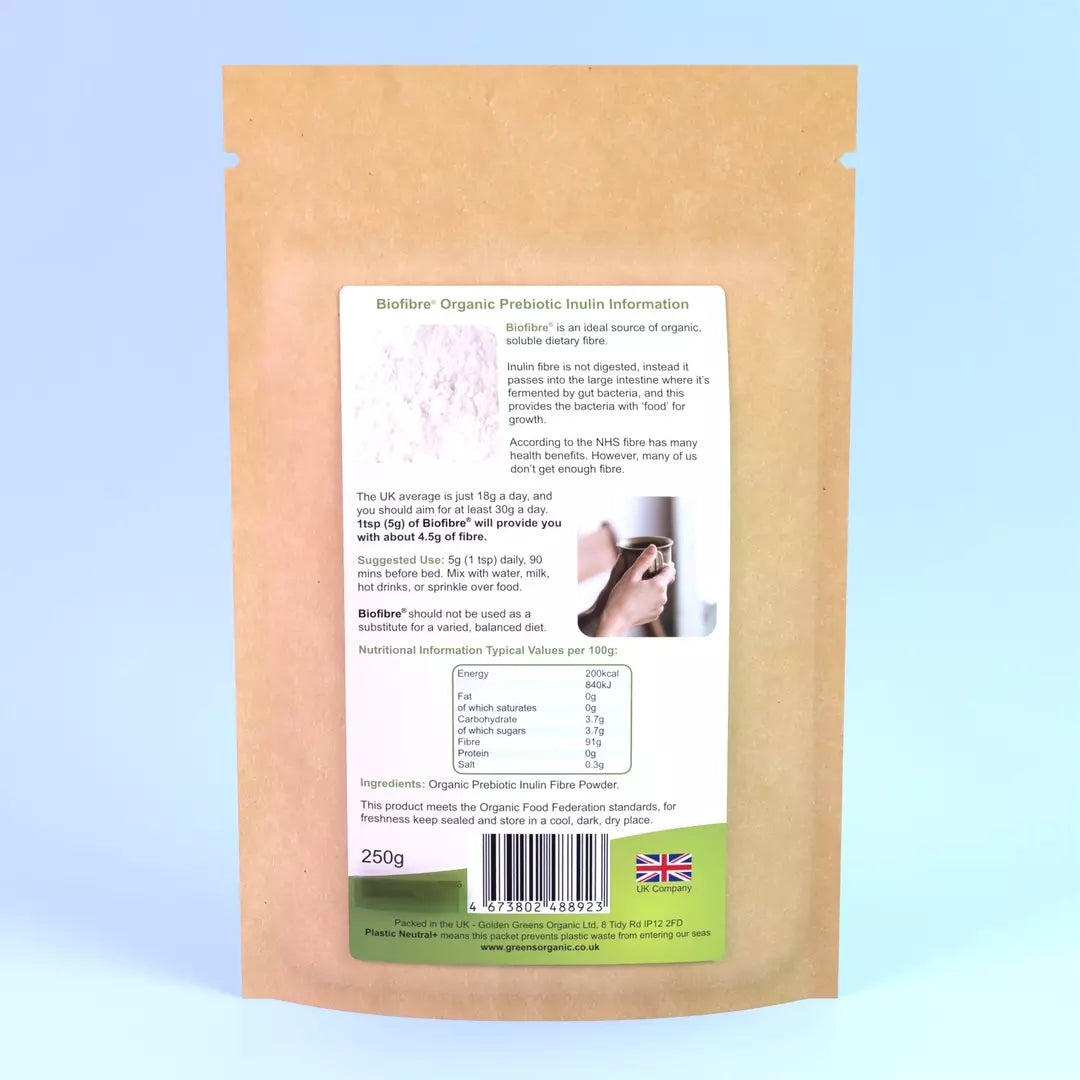 Golden Greens Biofibre Organic Prebiotic Inulin