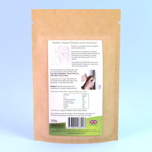 Golden Greens Biofibre Organic Prebiotic Inulin
