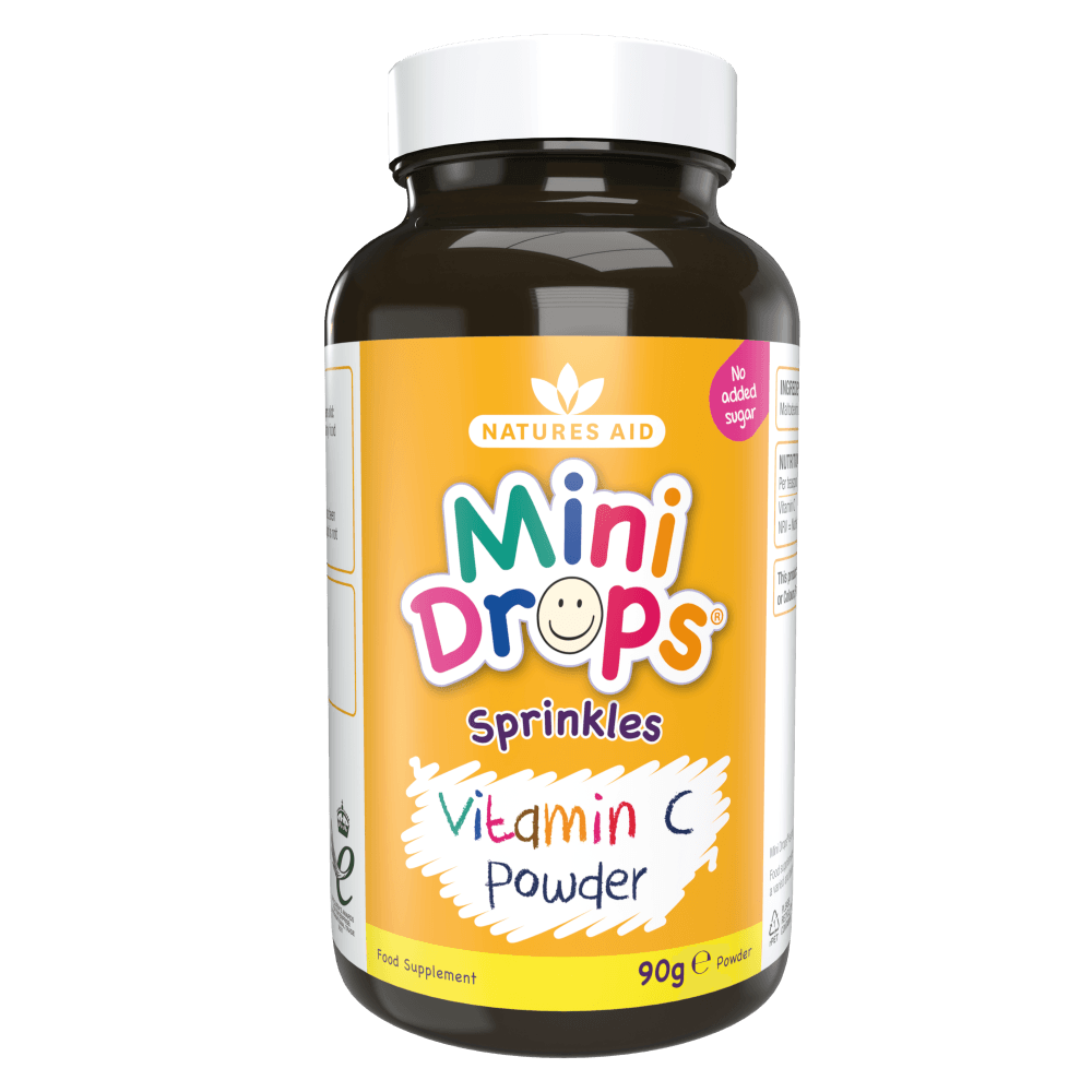 Natures Aid Mini Drops Sprinkles Vitamin C Powder