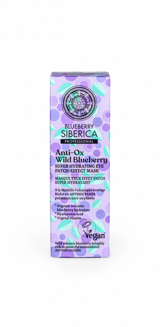 Blueberry Siberica Anti-Ox Wild Blueberry Super Hydrating Eye Patch-Effect Mask