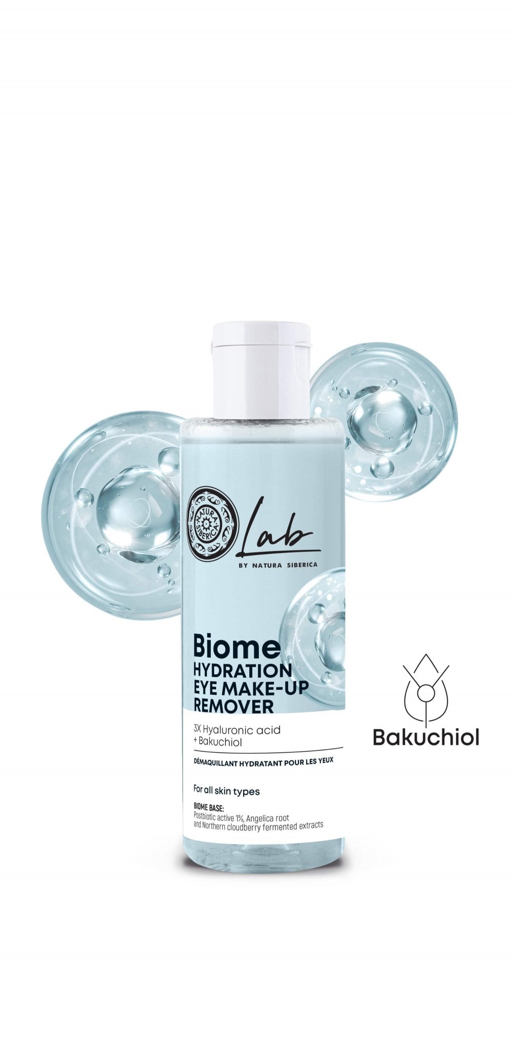 Natura Siberica Lab Biome. Hydration Eye Make-Up Remover, 150 ml