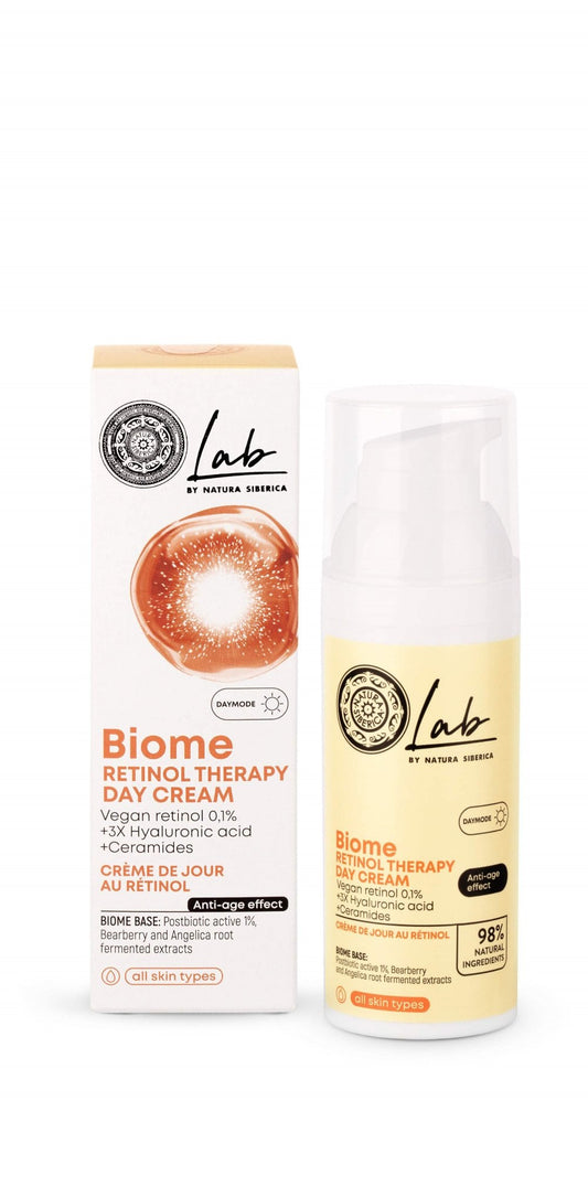 Natura Siberica LAB Biome Retinol Therapy Day Face Cream (50ml)