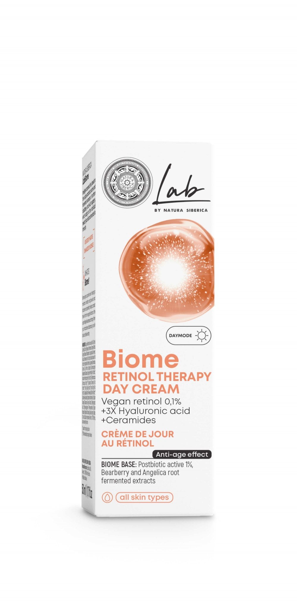 Natura Siberica LAB Biome Retinol Therapy Day Face Cream (50ml)