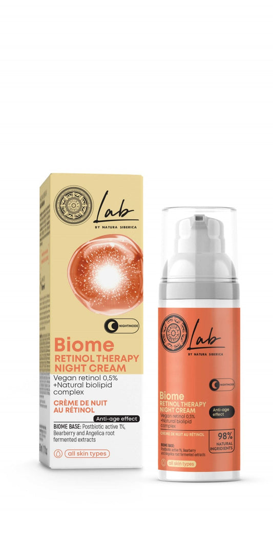 Natura Siberica LAB Biome Retinol Therapy Night Face Cream (50ml)