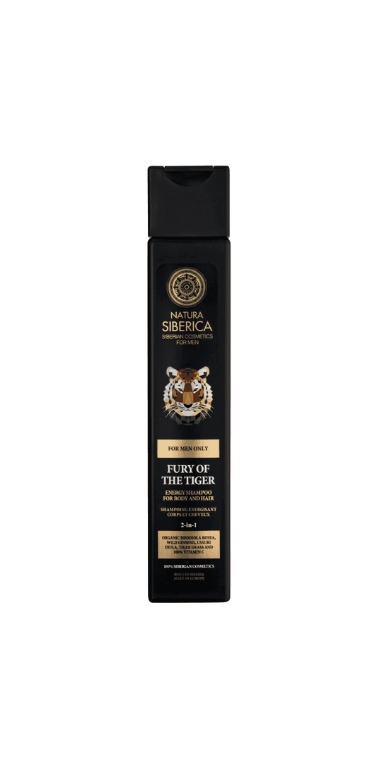 Natura Siberica Fury of the Tiger Energy Shampoo for Hair & Body (250ml)