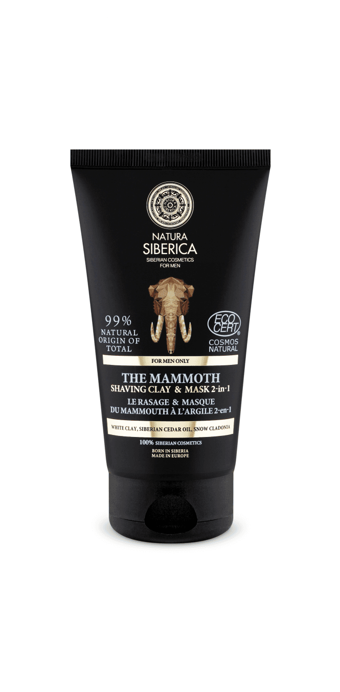 Natura Siberica The Mammoth Shaving Clay & Mask (150ml)