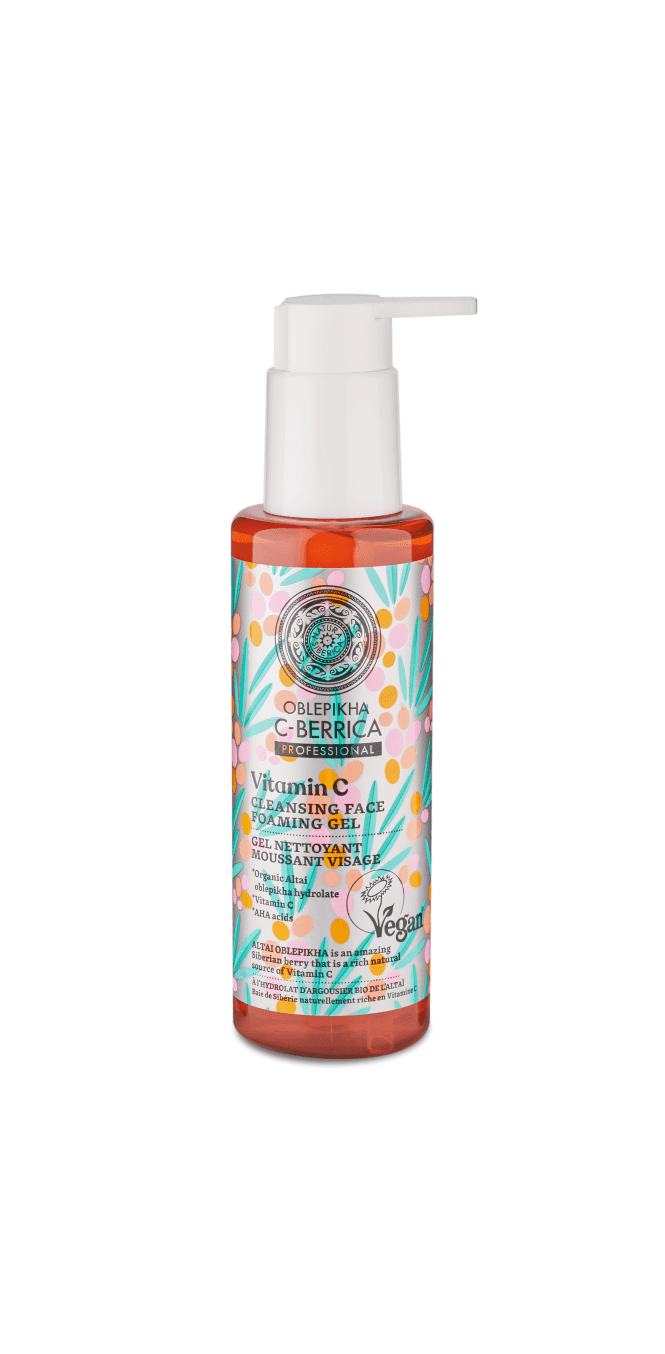 Oblepikha C-Berrica Vitamin C Cleansing Foaming Face Gel