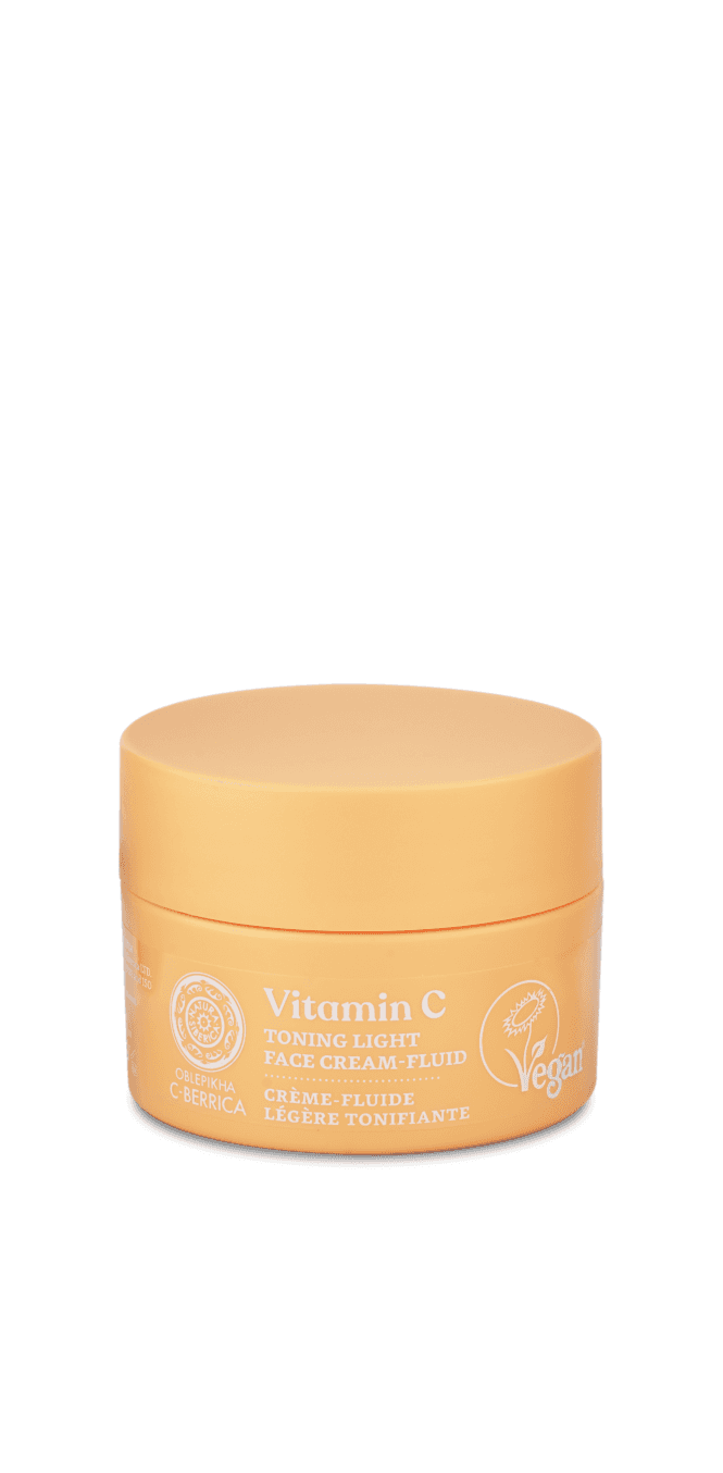 Oblepikha C-Berrica Vitamin C Toning Light Face Cream-Fluid