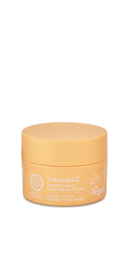 Oblepikha C-Berrica Vitamin C Toning Light Face Cream-Fluid