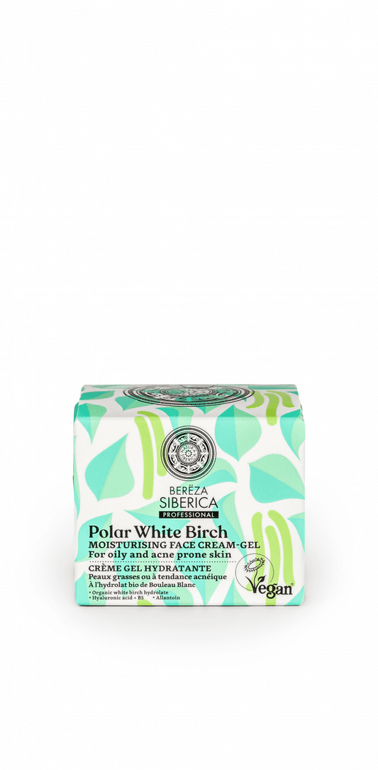 Bereza Siberica Polar White Birch Moisturising Face Cream-Gel