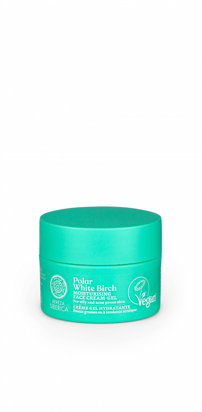 Bereza Siberica Polar White Birch Moisturising Face Cream-Gel