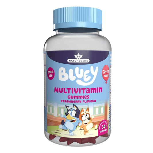 Natures Aid Bluey Multivitamin Gummies