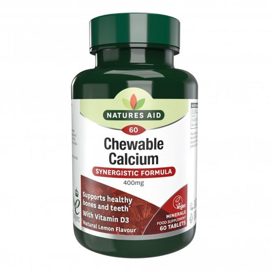 Natures Aid Chewable Calcium 60