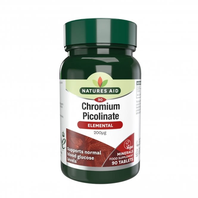 Natures Aid Chromium Picolinate 90