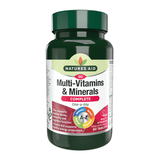 Natures Aid Multi-Vitamins 90 tablets