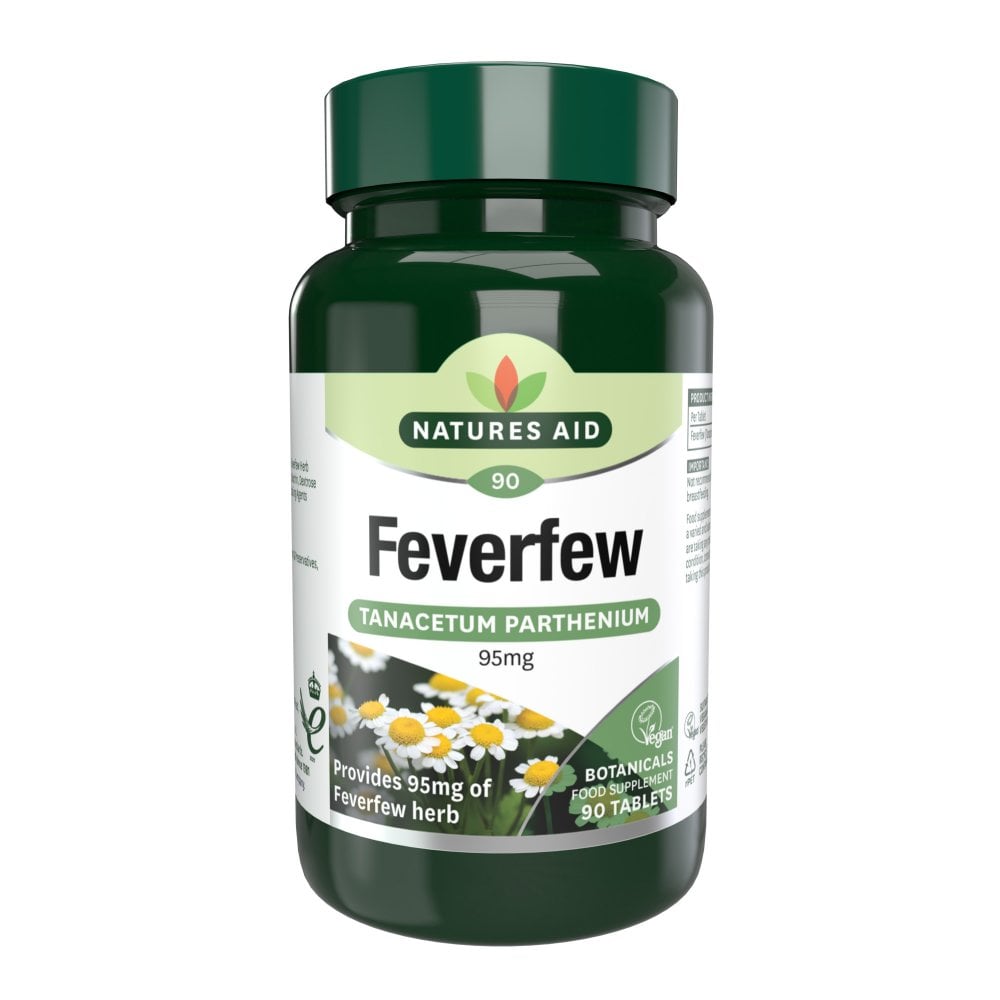 Natures Aid Feverfew 90