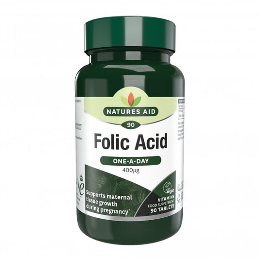 Natures Aid Folic Acid 400