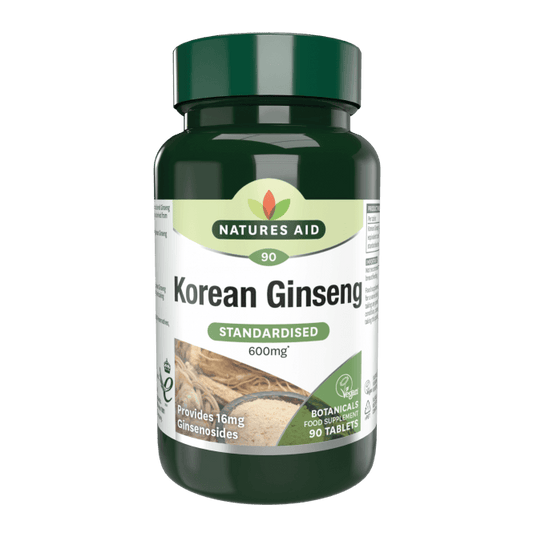 Natures Aid Korean Ginseng 90 tablets