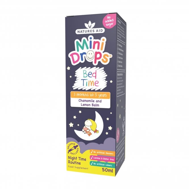 Natures Aid Bed Time Mini Drops 50ml