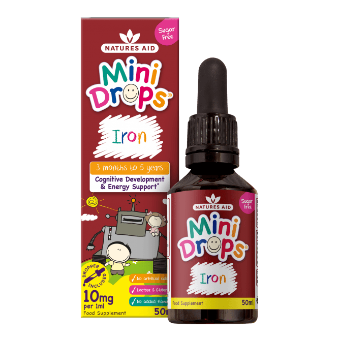 Natures Aid Iron Mini Drops