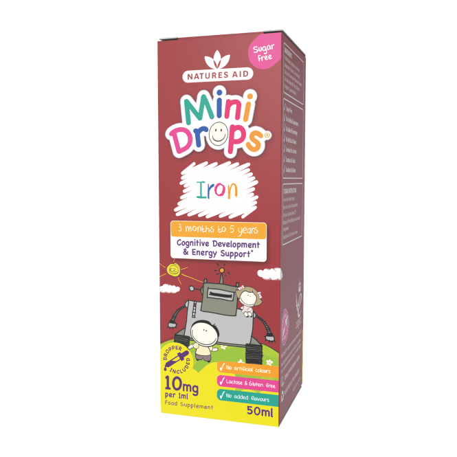 Natures Aid Iron Mini Drops