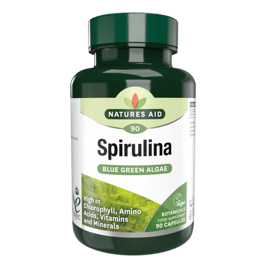 Natures Aid Spirulina 90