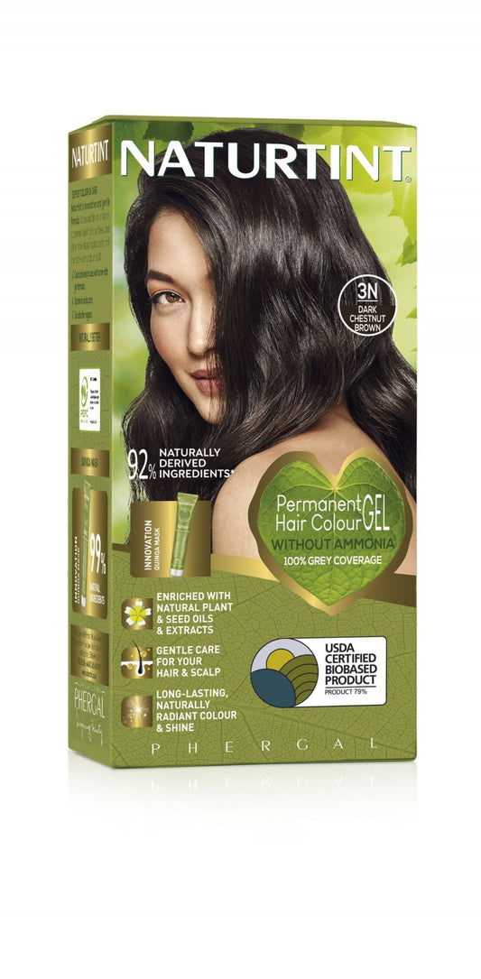 Naturtint 3N Dark Chestnut Brown Permanent Hair Colour 170ml