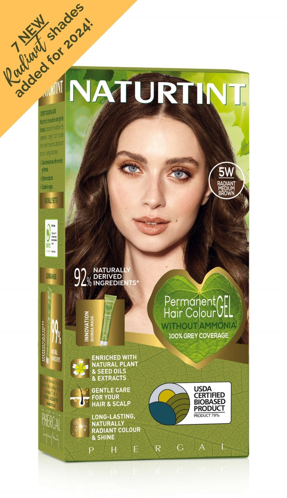 Naturtint Hair Colour - 5W Medium-Brown