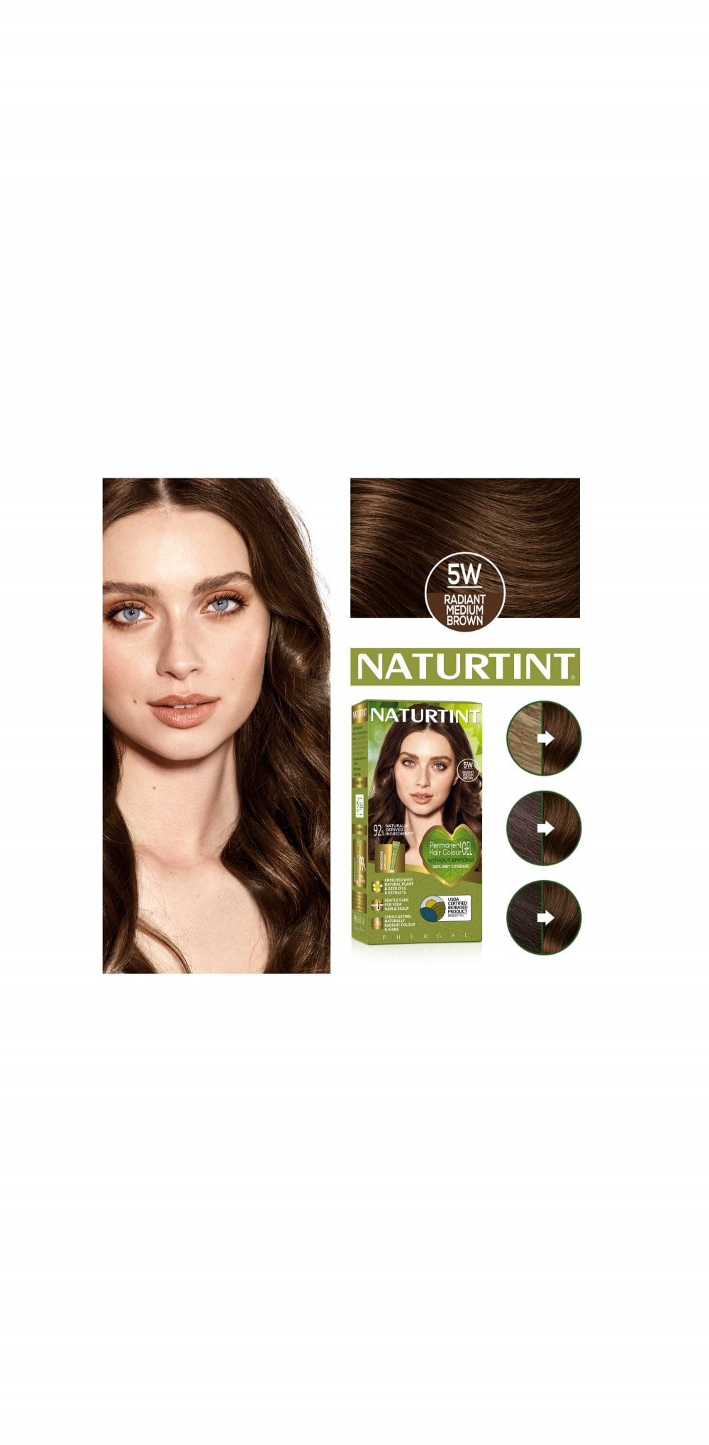 Naturtint Hair Colour - 5W Medium-Brown