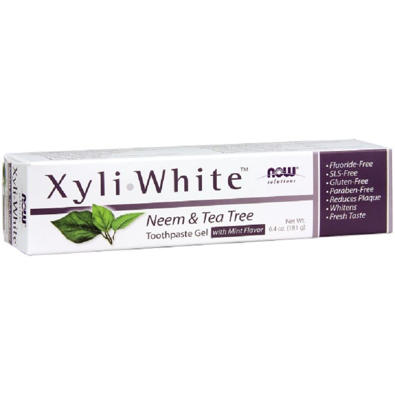 Now Xyli White Neem & Tea Tree Toothpaste