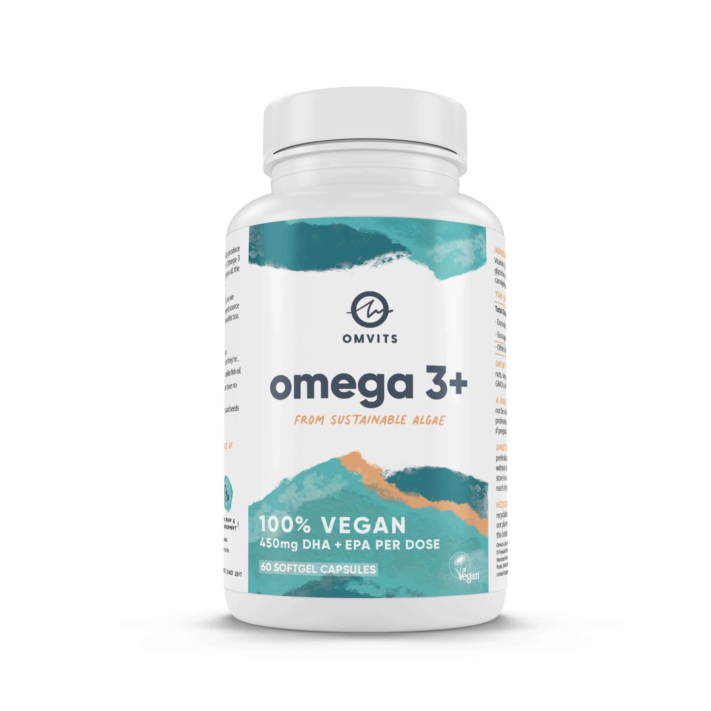 Omvits Omega 3+ DHA + EPA 400mg 60