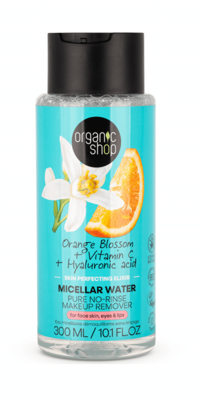 ORGANIC SHOP Orange Blossom Skin Perfecting Elixir Micellar Water (300ml)