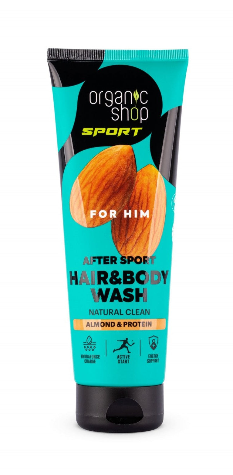 ORGANIC SHOP SPORT After Sport Hair & Body Wash FOR HIM (200ml)