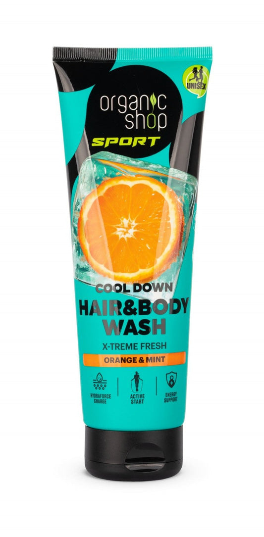 ORGANIC SHOP SPORT Cool Down Hair & Body Wash (200ml)
