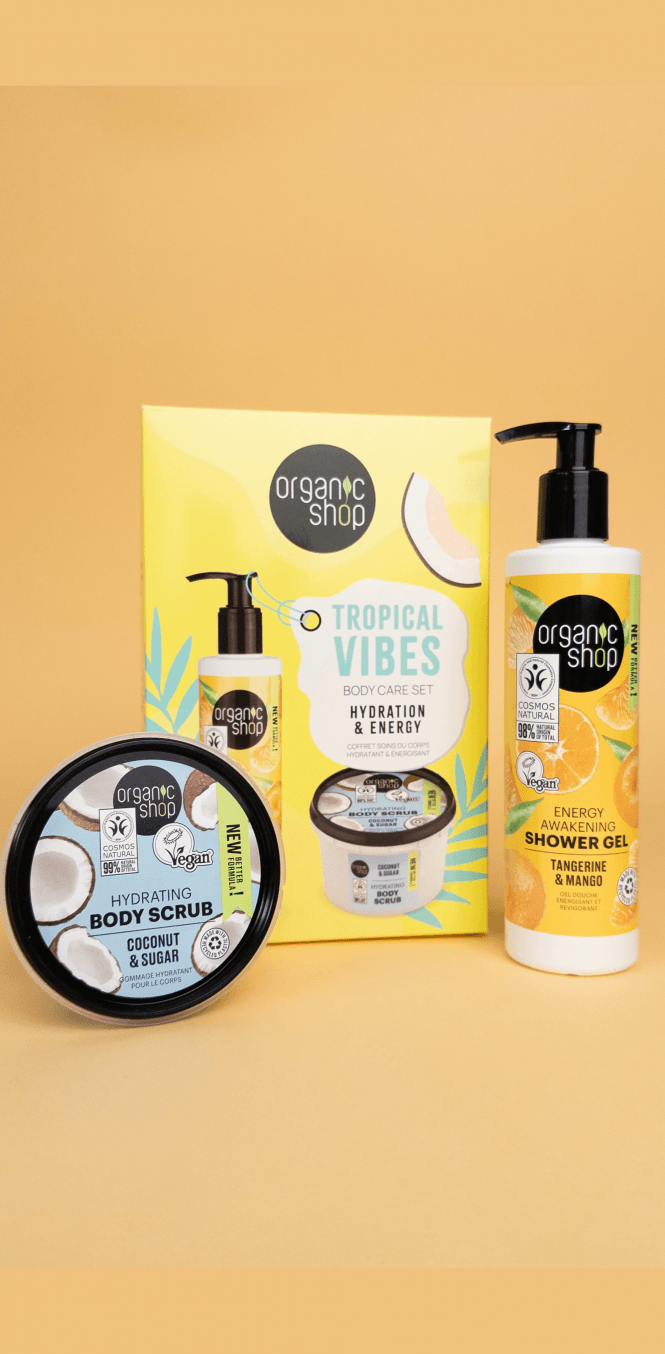Organic Shop Tropical Vibes Body Care Set