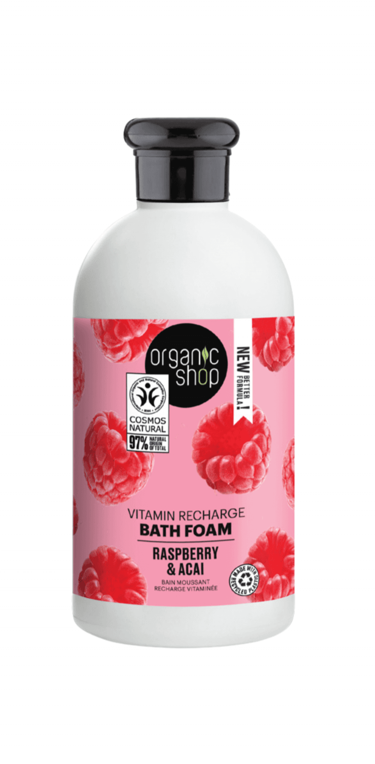 Organic Shop Vitamin Recharge Bath Foam (500ml)