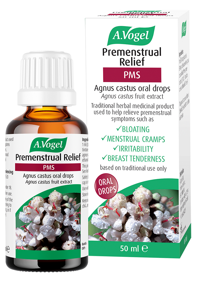 A.Vogel Premenstrual Relief Agnus castus Oral Drops 50ml