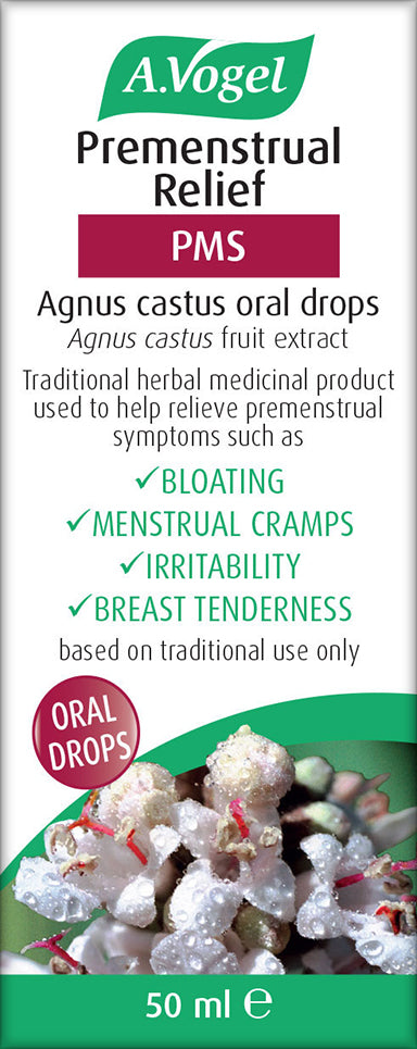 A.Vogel Premenstrual Relief Agnus castus Oral Drops 50ml