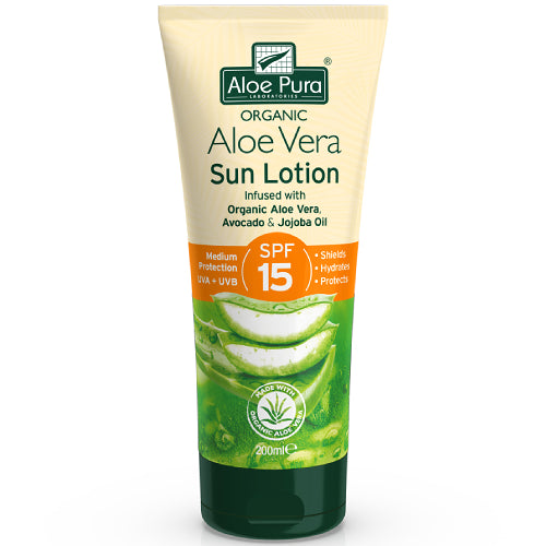 Aloe Pura Aloe Vera Sun Lotion SPF15