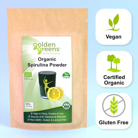 Golden Greens Organic Spirulina Powder 200g