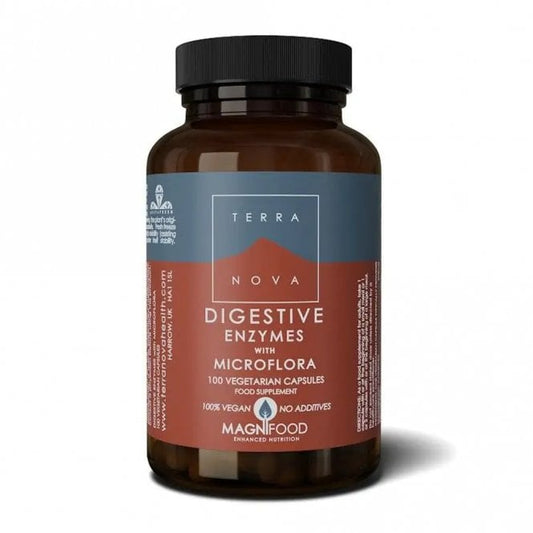 Terranova Digestive Enzymes with Microflora 100